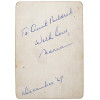 ANTIQUE AMERICAN AUTOGRAPH ALBUM WITH PHOTOGRAPH PIC-6