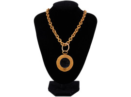 MID CENTURY CHANEL MAGNIFYING GLASS PENDANT NECKLACE