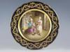 ANTIQUE FRENCH SEVRES PORCELAIN CABINET PLATES PIC-2