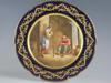 ANTIQUE FRENCH SEVRES PORCELAIN CABINET PLATES PIC-1