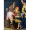 18TH С DUTCH OLD MASTER OIL PAINTING CARD PLAYERS PIC-3