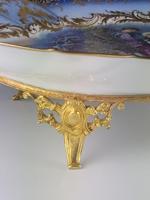 LARGE 19TH C FRENCH SEVRES PORCELAIN CENTERPIECE