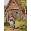 KONSTANTIN KUZNETSOV RUSSIAN OIL PAINTING 1968 PIC-2