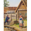 KONSTANTIN KUZNETSOV RUSSIAN OIL PAINTING 1968 PIC-5