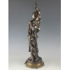 19C FRENCH BRONZE STATUE BY HENRI LOUIS LEVASSEUR PIC-2