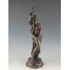 19C FRENCH BRONZE STATUE BY HENRI LOUIS LEVASSEUR PIC-3