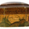 ANTIQUE PERSIAN QAJAR LACQUER BOX WITH ANIMALS PIC-2