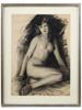 AMERICAN NUDE FEMALE ILLUSTRATION PAINTING SIGNED PIC-0