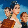 1956 WAR AND PEACE MOVIE POSTER W AUDREY HEPBURN PIC-2