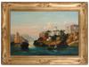 VIEW OF ISTANBUL OIL PAINTING AFTER THOMAS ALLOM PIC-0