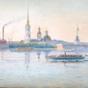 RUSSIAN WATERCOLOR PAINTING BY FEDOR V. BELOUSOV PIC-4