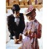 BRITISH ILLUSTRATION OIL PAINTING BY LEN THURSTON PIC-2