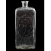 18TH C RUSSIAN CATHERINE II MONOGRAM GLASS BOTTLE PIC-1