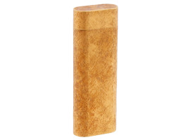 CARTIER LE MUST BRUSHED GOLD PLATE POCKET LIGHTER