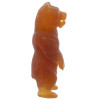 RUSSIAN FABERGE CARVED AGATE DIAMONDS BEAR FIGURE PIC-4