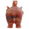 RUSSIAN FABERGE HAND CARVED AGATE ELEPHANT FIGURE PIC-5