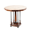 ANTIQUE ITALIAN SORRENTO MARQUETRY TILT TOP TABLE PIC-2