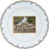 ANTIQUE KPM PORCELAIN CHARGER BRANDENBURGER TOR PIC-0