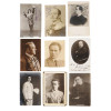 ANTIQUE PHOTOS OF RUSSIAN SINGERS WITH AUTOGRAPHS PIC-0