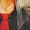 ANTIQUE OIL PAINTING OF MADONNA AFTER BOTTICELLI PIC-3