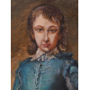 ENGLISH BLUE BOY PAINTING AFTER TH. GAINSBOROUGH PIC-2