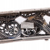 RUSSIAN SILVER JUDAICA CUP MEZUZAH AND TORAH POINTER PIC-9