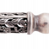 RUSSIAN SILVER JUDAICA CUP MEZUZAH AND TORAH POINTER PIC-7