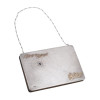 RUSSIAN SILVER AND GOLD WOMENS HAND BAG ON CHIAN PIC-0