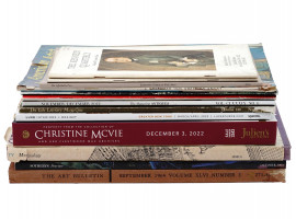 VINTAGE ART MAGAZINES AND AUCTION CATALOGUES