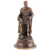 ANTIQUE BRONZE SCULPTURE OF OLEG THE WISE PIC-0