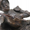 ANTIQUE FRENCH GRAND TOUR BRONZE KNIGHT FIGURE PIC-7