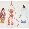 ORIGINAL JAPANESE PRINTS  ALBUM OF THE NOH PLAY PIC-2