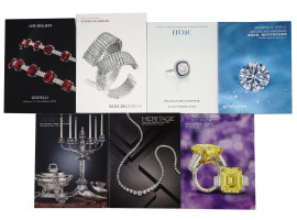 VINTAGE SILVERWARE AND JEWELRY AUCTION CATALOGUES