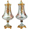 ANTIQUE FRENCH SEVRES ART NOUVEAU PORCELAIN VASES PIC-1