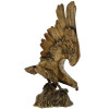 VINTAGE GILT BRONZE SCULPTURE OF AMERICAN EAGLE PIC-5