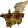 VINTAGE GILT BRONZE SCULPTURE OF AMERICAN EAGLE PIC-6