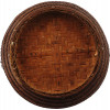 JAPANESE LACQUERED BAMBOO WICKER WEDDING BASKET PIC-8