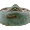 PRE COLUMBIAN OLMEC HAND CARVED JADE FACE MASK PIC-4