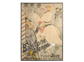 VINTAGE FRENCH POSTER BY HENRI DE TOULOUSE-LAUTREC