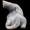 CHINESE HAND CARVED JADE FIGURINE AMULET OF DOG PIC-3