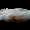 CHINESE CARVED JADE BANGLE BRACELET VASE PENDANT PIC-6