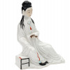 ANTIQUE CHINESE GUANYIN GLAZED PORCELAIN FIGURE PIC-0