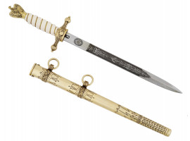 NAZI GERMAN KRIEGSMARINE NAVAL OFFICERS DAGGER