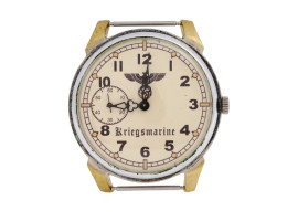 WWII NAZI GERMAN KRIEGSMARINE OFFICER WRIST WATCH