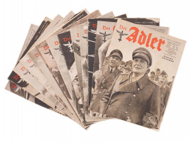 WWII GERMAN DER ADLER MAGAZINES FRENCH EDITION