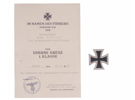 WWII NAZI GERMAN 1939 FIRST CLASS IRON CROSS