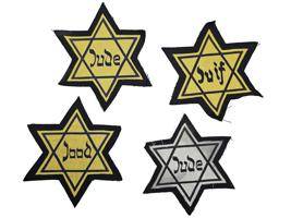 WWII GERMAN HOLOCAUST JEWISH MAGEN DAVID ARMBANDS