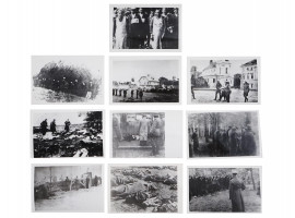 WWII GERMAN CRIMES AGAINST HUMANITY PHOTOS 10 PCS