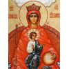 RUSSIAN ORTHODOX SOVEREIGN ICON OF MOTHER OF GOD PIC-2