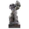 FRENCH CAST BRONZE SCULPTURE AFTER AUGUSTE RODIN PIC-1